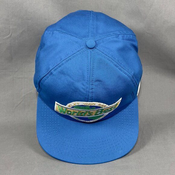 Vtg Milky Way Candy Bar Snapback Hat Cap Milk Chocolate Sweets Baseball USA Mens - Picture 7 of 15